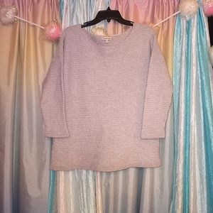 Medium Calvin Klein Jeans Gray Chunky Knit Sweater